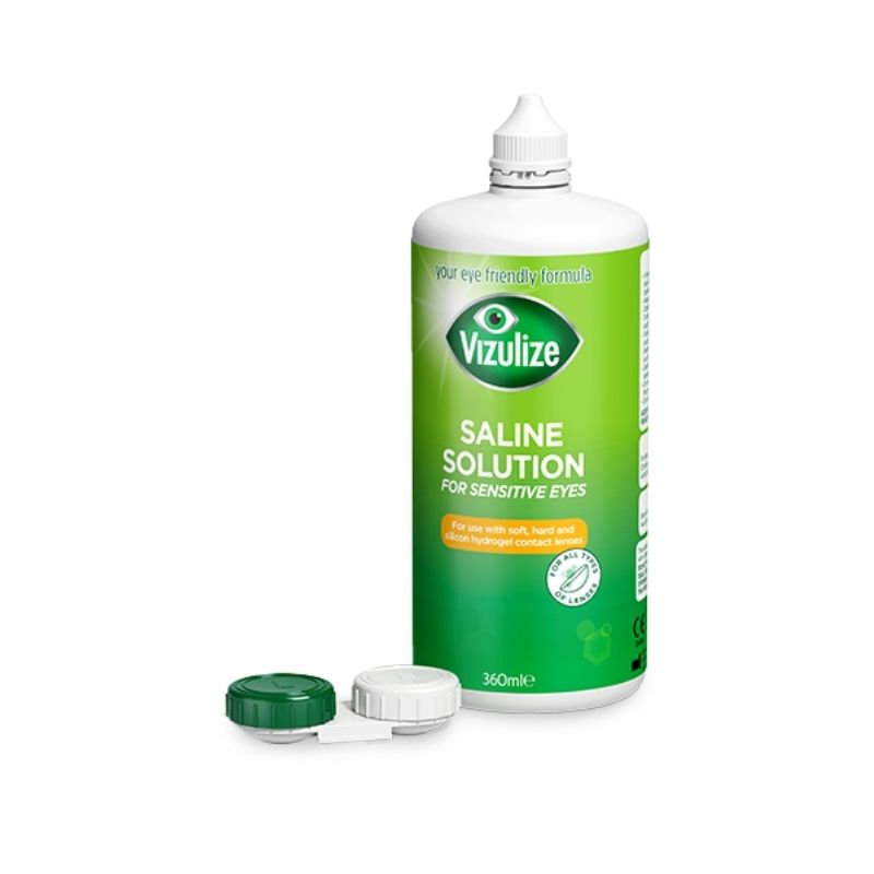 Vizulize Saline Solution For Sensitive Eyes 360ml
