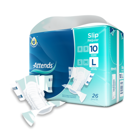 Attends Slip Regular 10 L
