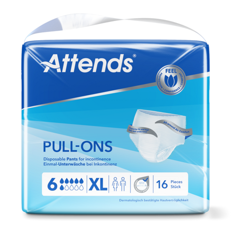 Attends Pull-Ons Level 6 for Moderate Incontinence