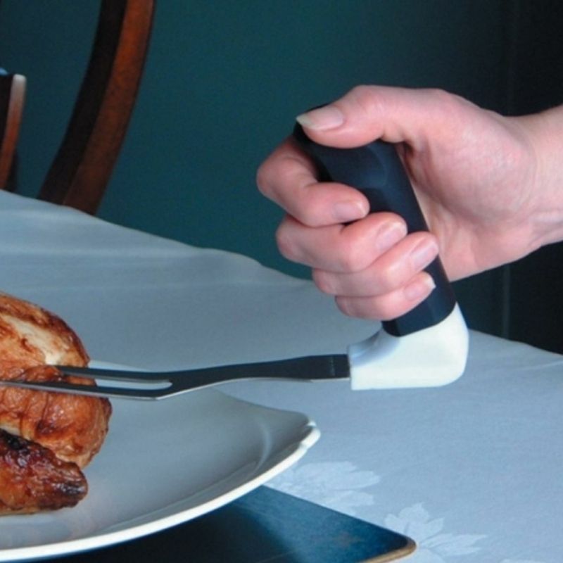 Carving Fork with Right Angled Handle