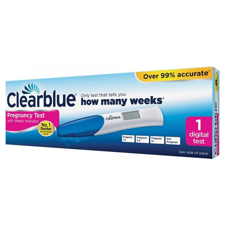 Clearblue Pregnancy Test Weeks Indicator