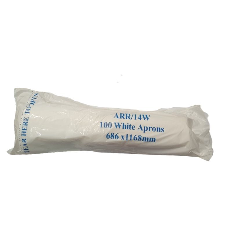 Disposable Aprons on a Roll 100 Pack