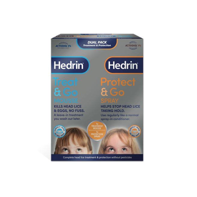 Hedrin Mousse & Conditioning Spray Twin Pack