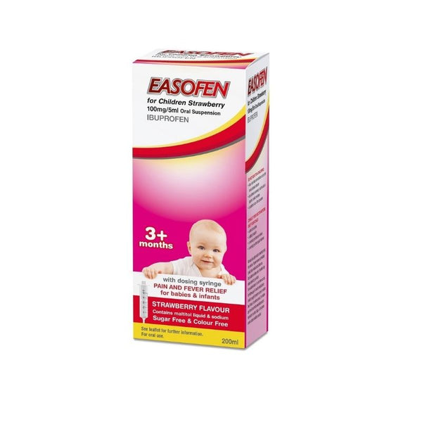 Easofen For Children Oral Suspension 3 Months+ - Phelan's Pharmacy