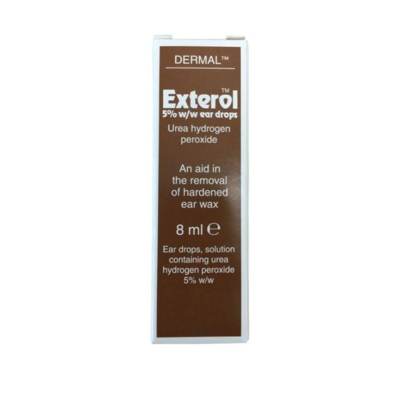 Exterol 5% w/w Ear Drops Solution 8ml