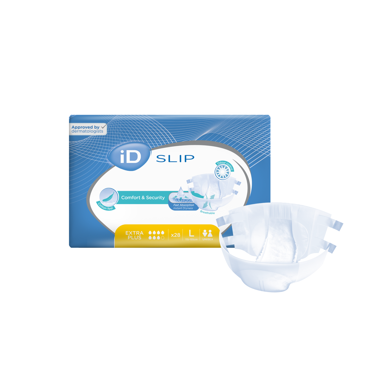 iD Slips - Adult Diapers for Moderate-Heavy Incontinence