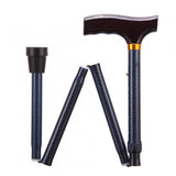 Folding Adjustable Walking Stick - various sizes and colours