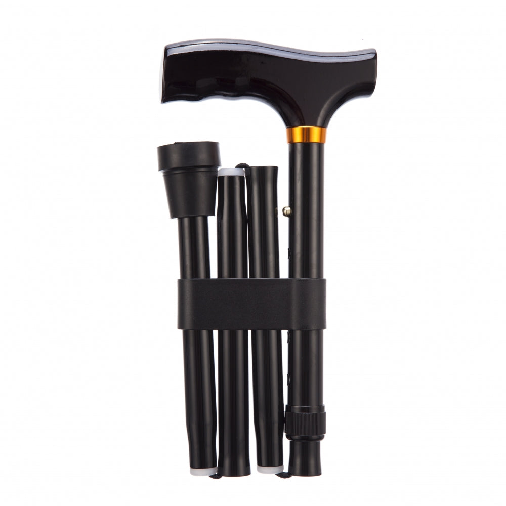 Folding Adjustable Walking Stick Various Sizes and Colours
