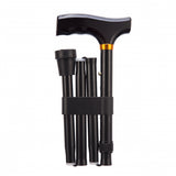 Folding Adjustable Walking Stick Various Sizes and Colours