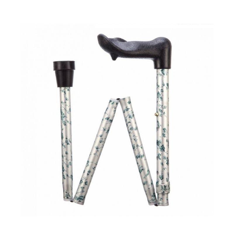 Folding Adjustable Walking Stick Various Sizes and Colours