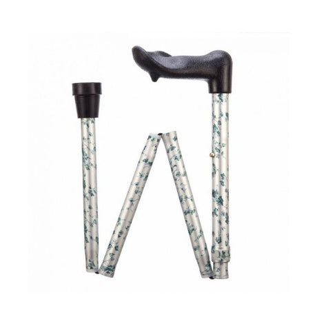 Folding Adjustable Walking Stick Various Sizes and Colours