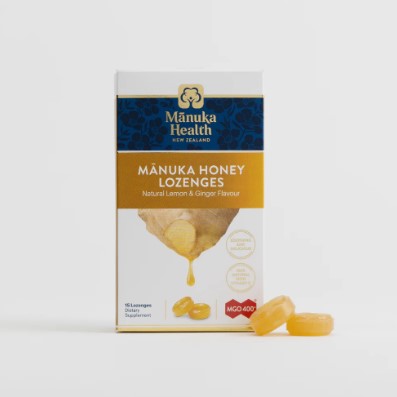 Manuka Honey Drops Ginger & Lemon Flavour