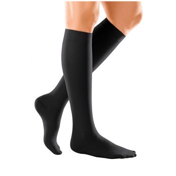 Duomed Soft Compression Stockings - Standard Black Calf