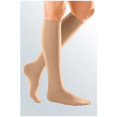 Duomed Soft Compression Stockings - Standard Sand Thigh with Topband -  Phelan's Pharmacy