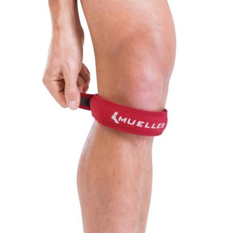 Mueller Jumper's Knee Strap Red