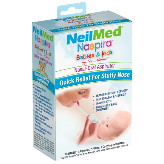 NeilMed Naspira Nasal-Oral Aspirator