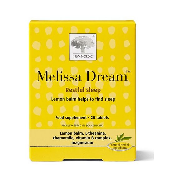 New Nordic Melissa Dream 20 Tablets