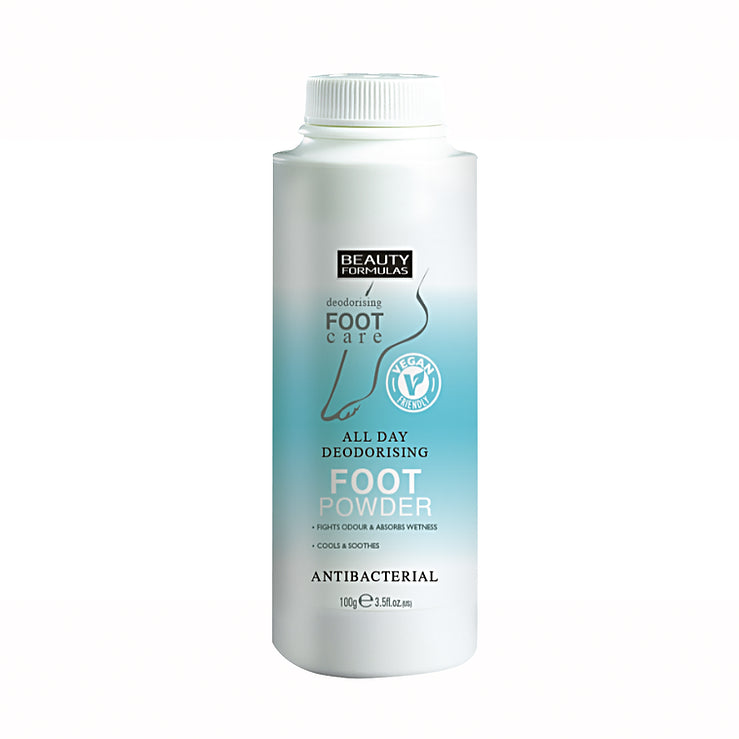 Beauty Formulas All Day Deodorising Foot Powder 100g