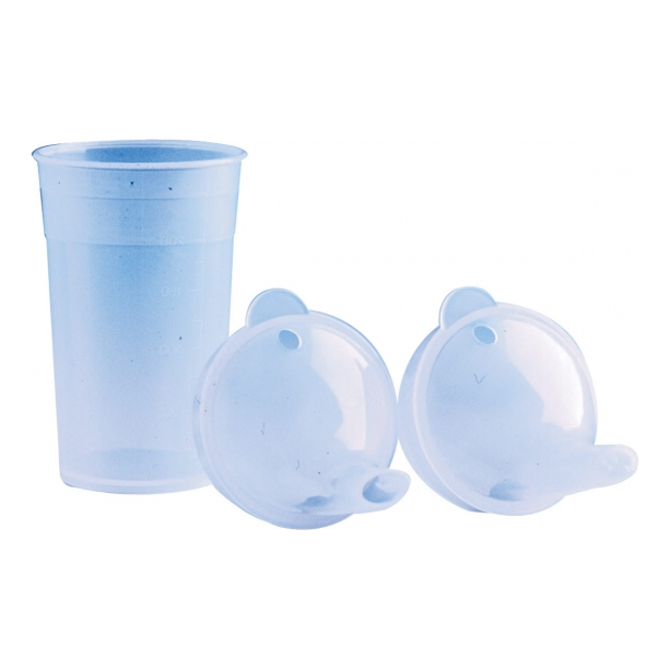 Drinking Cup With Two Lids