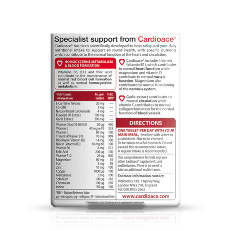 Vitabiotics Cardioace Original
