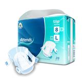 Attends Slip Active Diapers Level 8-10 for Heavy Incontinence