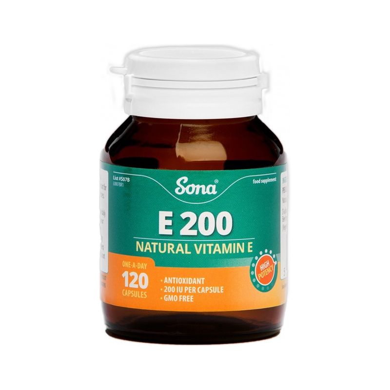 Sona E200 (200IU of Natural Vitamin E)