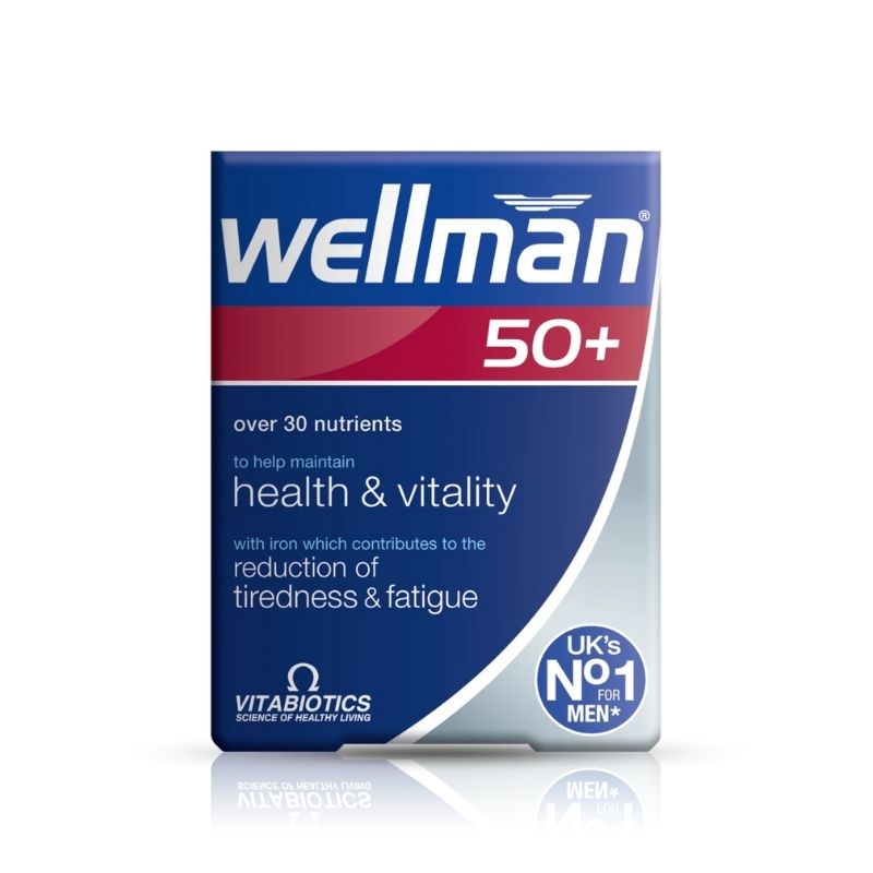 Vitabiotics WellMan 50+ Tablets