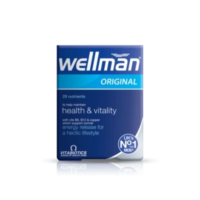 Vitabiotics WellMan Original Tablets