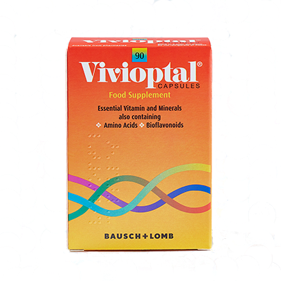 Vivioptal Food Supplement 90 Capsules